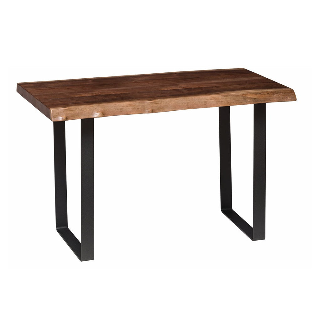 Live Edge Sofa Table with U Base