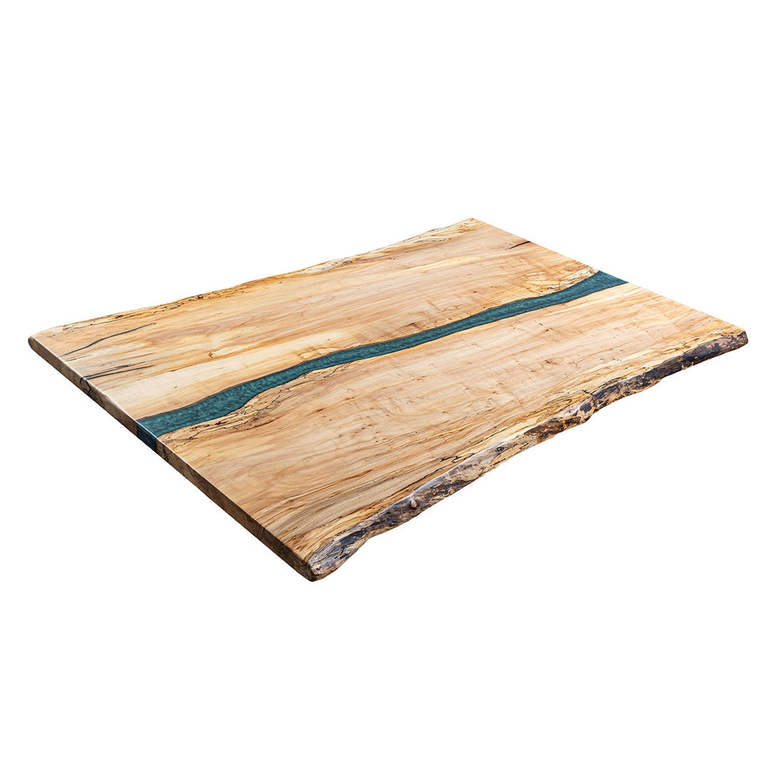 Live Spalded Maple Slab