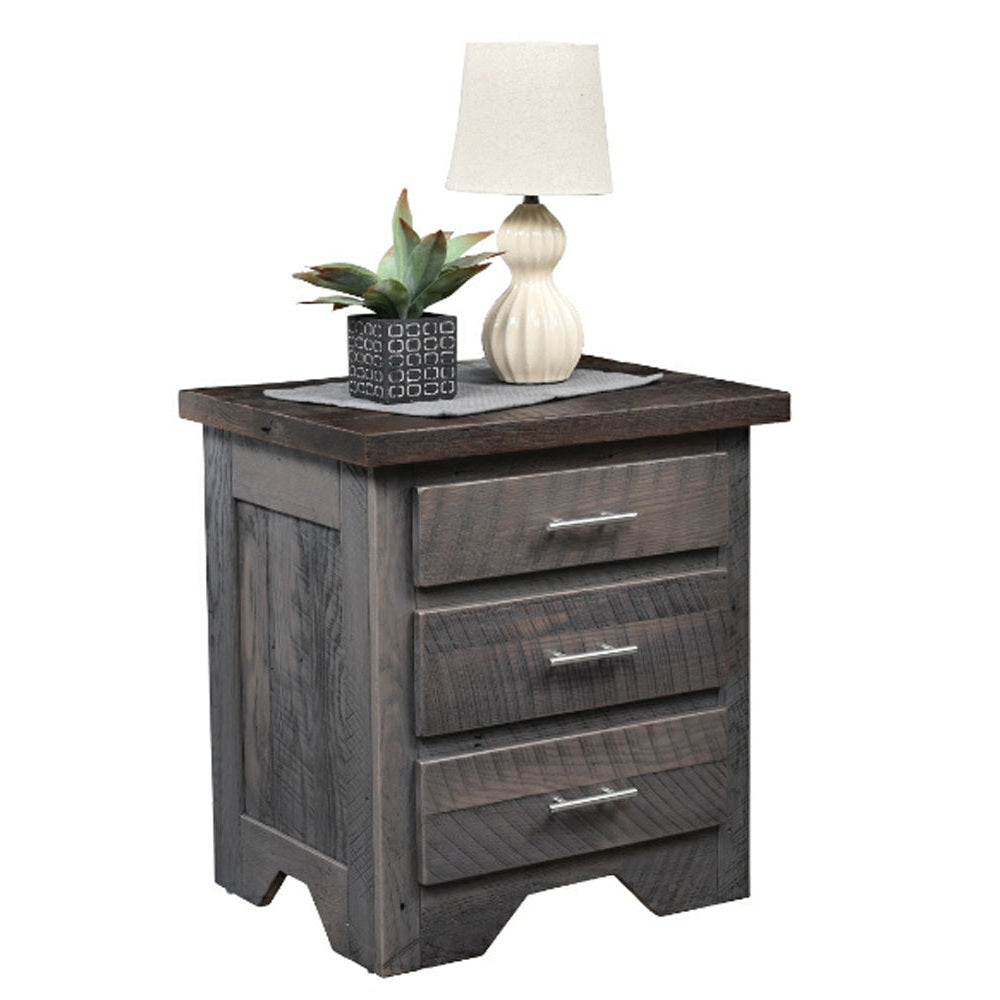 London Fog 3 Drawer Nightstand