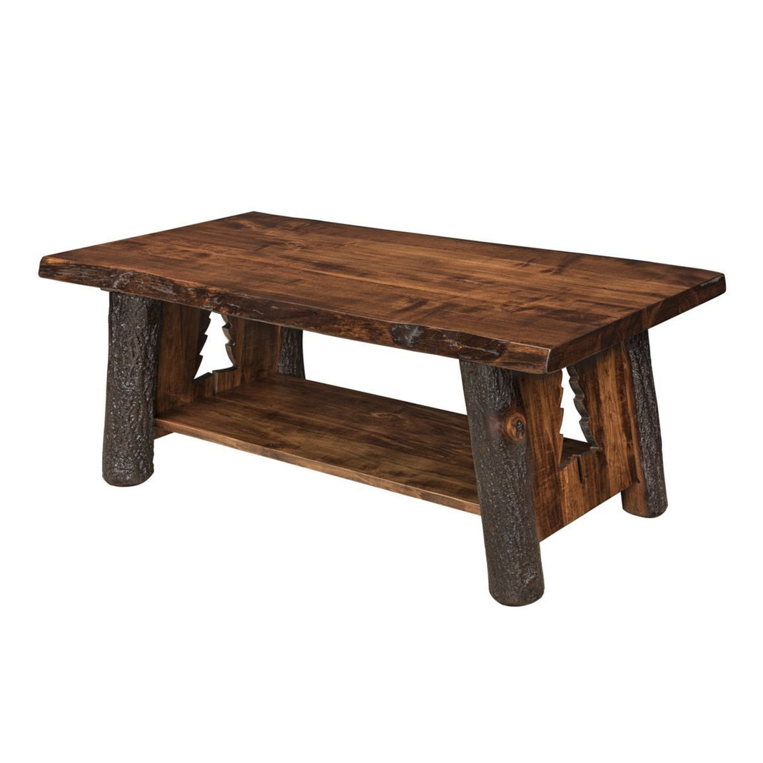Lone Spruce Live Edge Coffee Table
