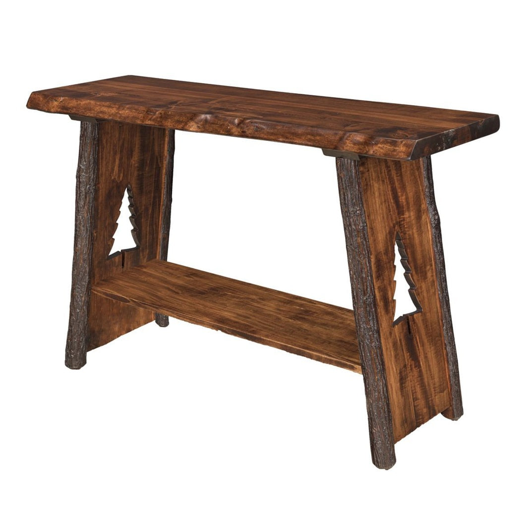 Lone Spruce Live Edge Sofa Table