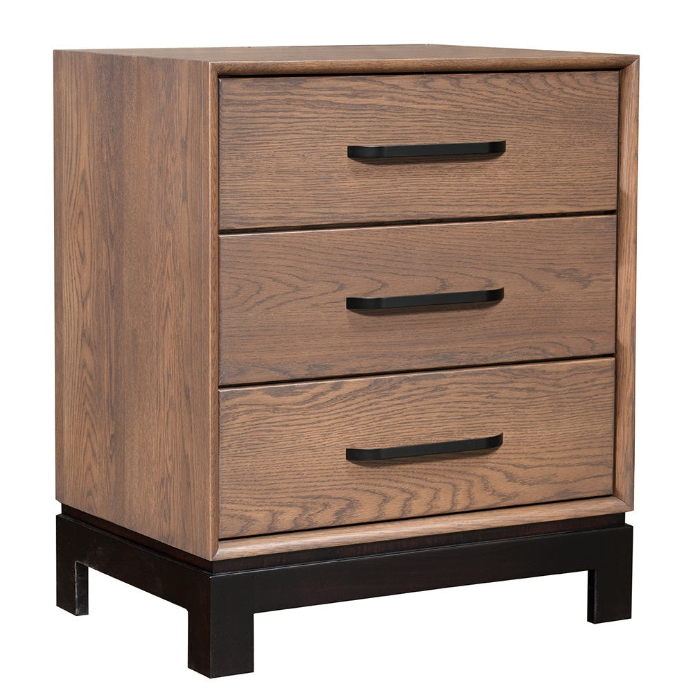 Lorenzo 3 Drawer Nightstand