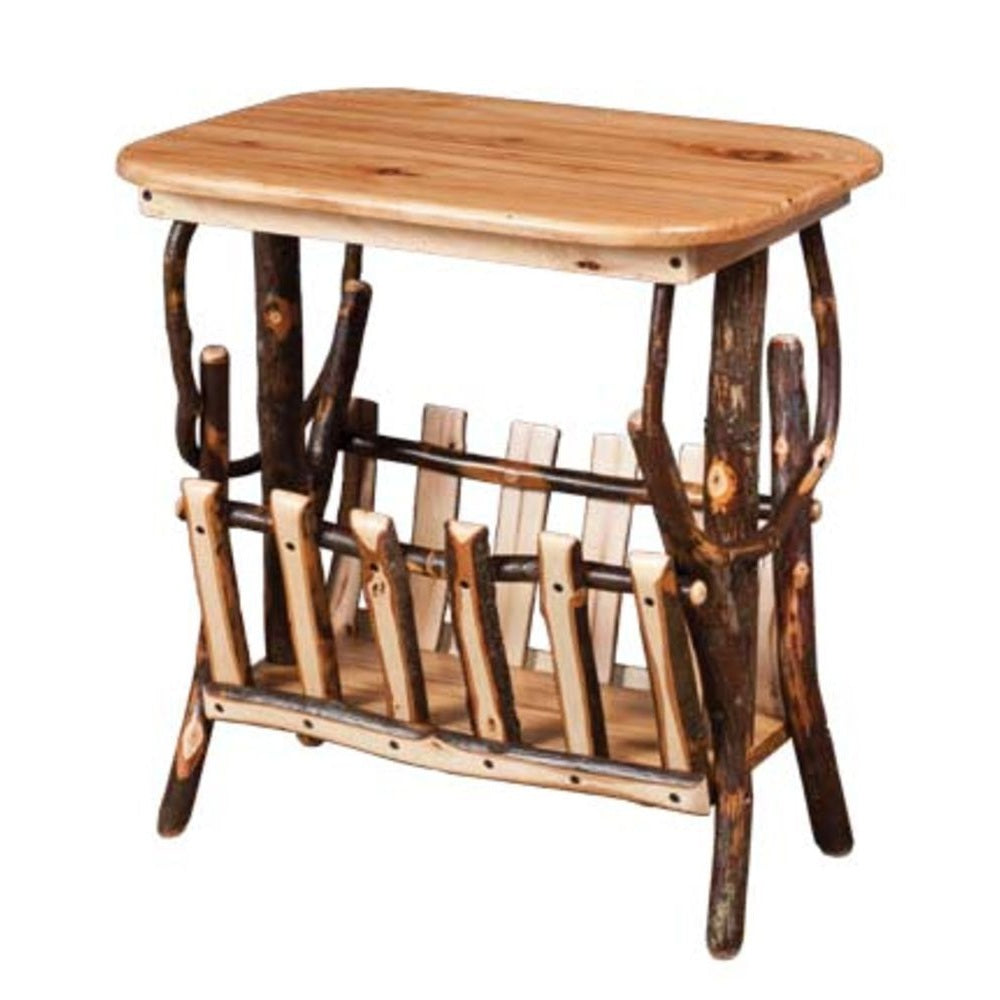 Magazine Rack With Round Corners Top