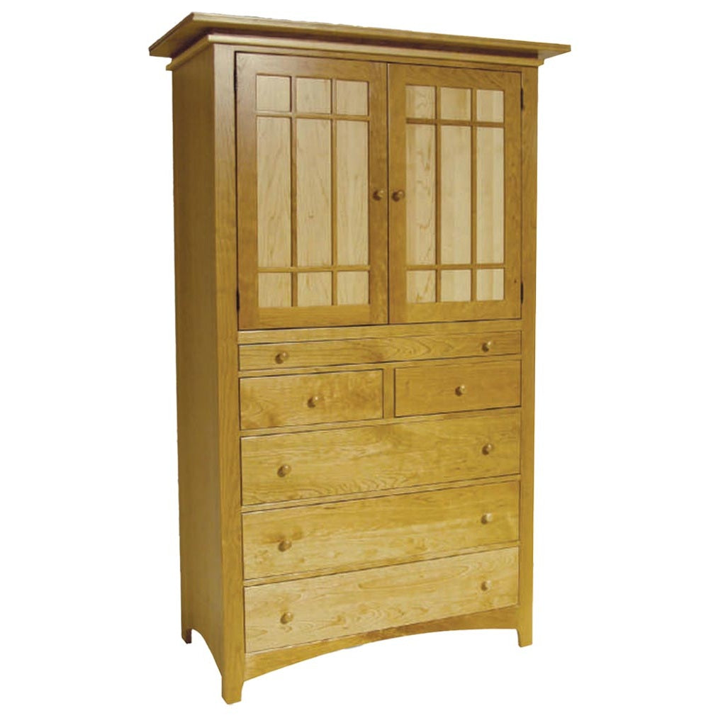 Maple Creek Armoire with Tray