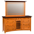 Maple Creek Triple Dresser with Tray