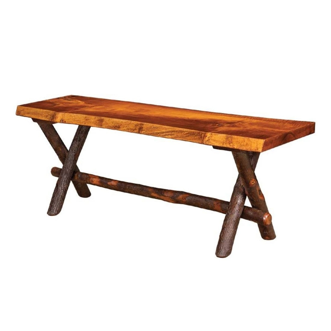 Millcreek Live Edge Bench - 48"W