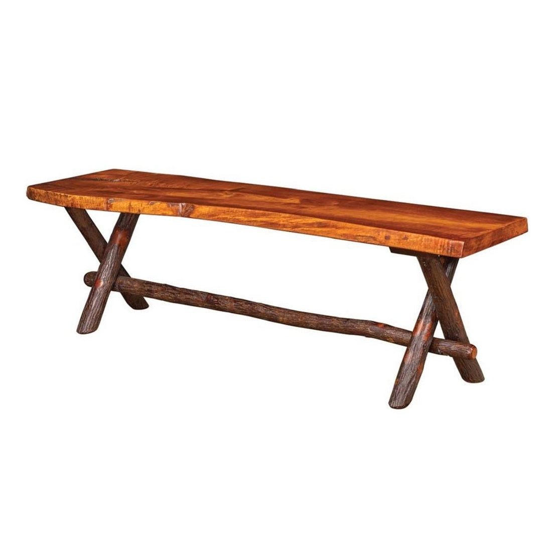 Millcreek Live Edge Bench - 60"W