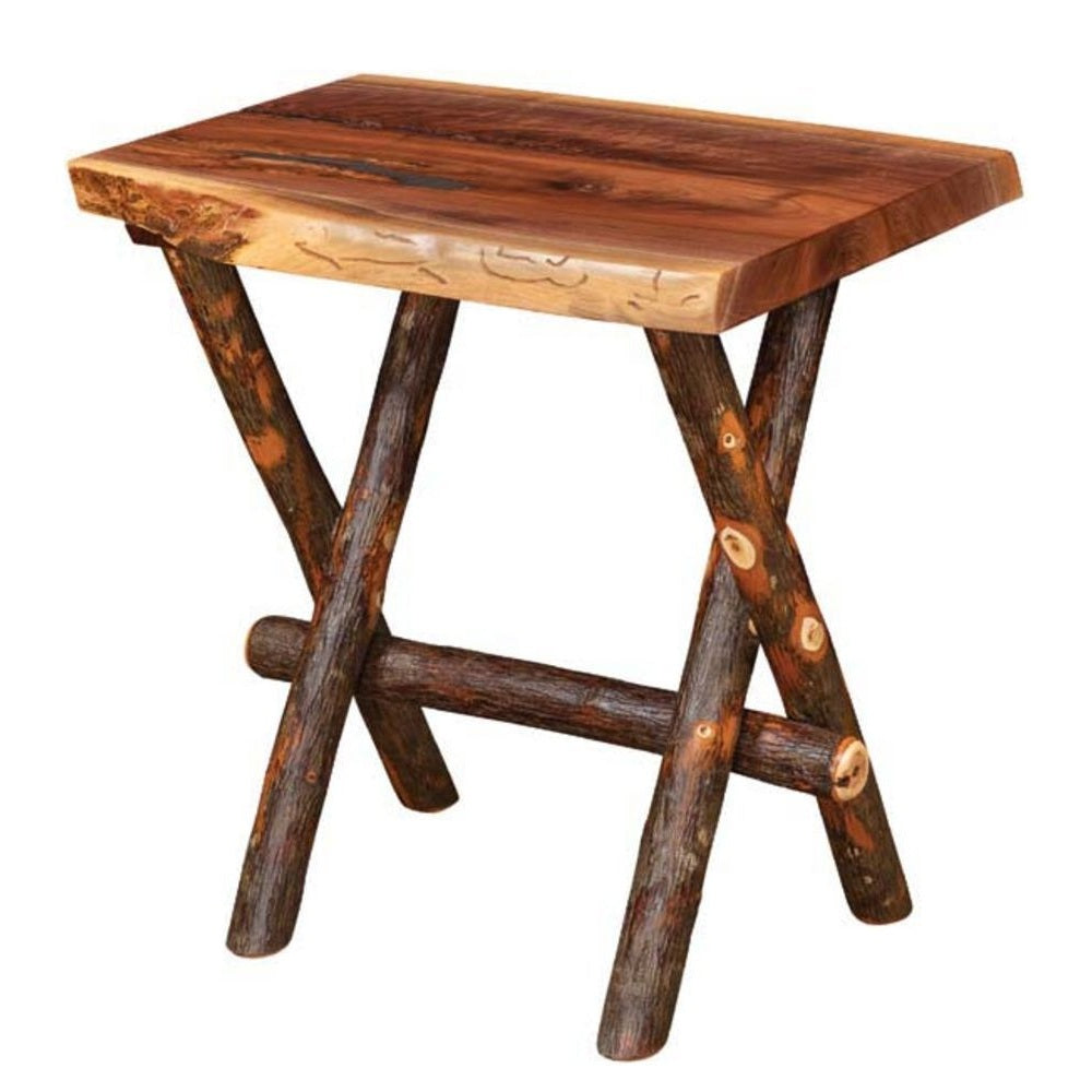 Millcreek Live Edge End Table - 27"W