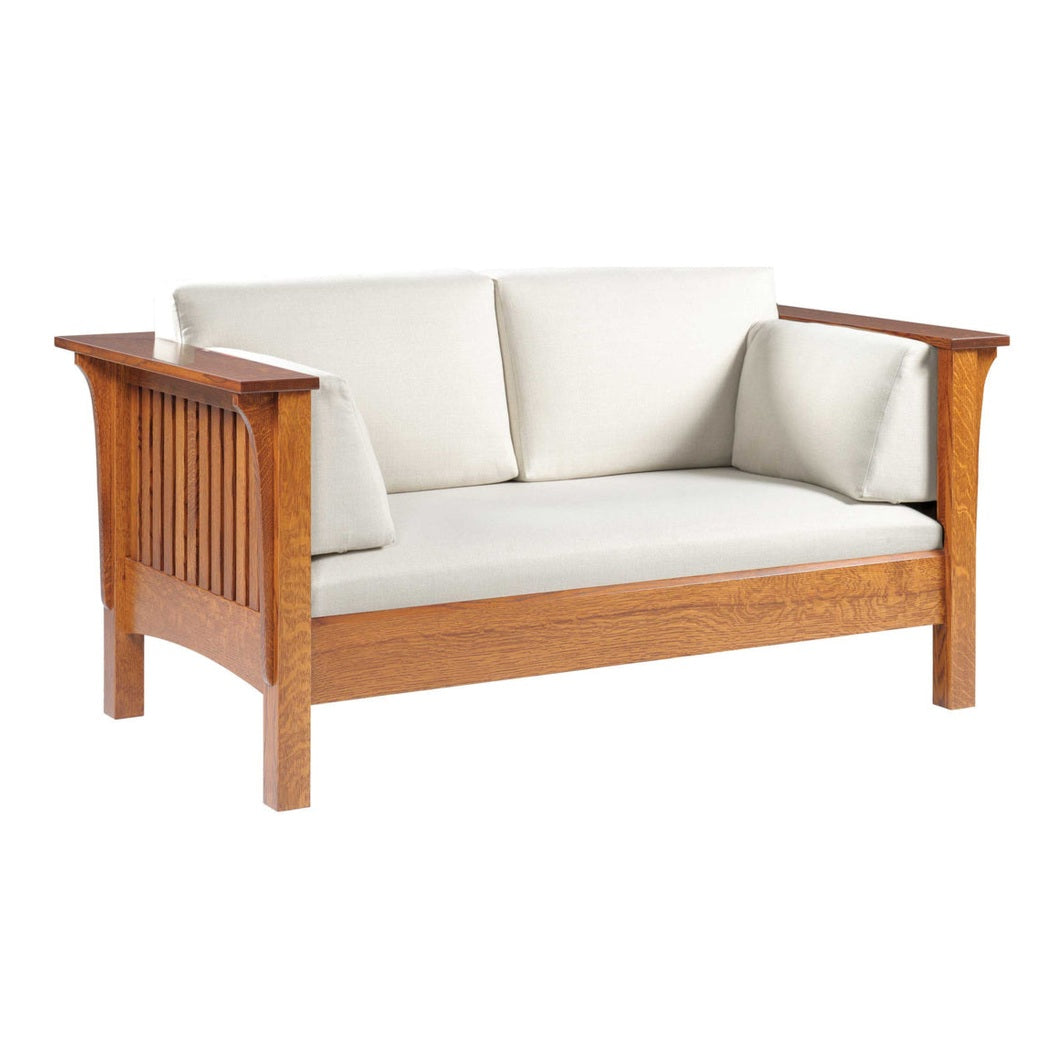 Mission High Back Love Seat