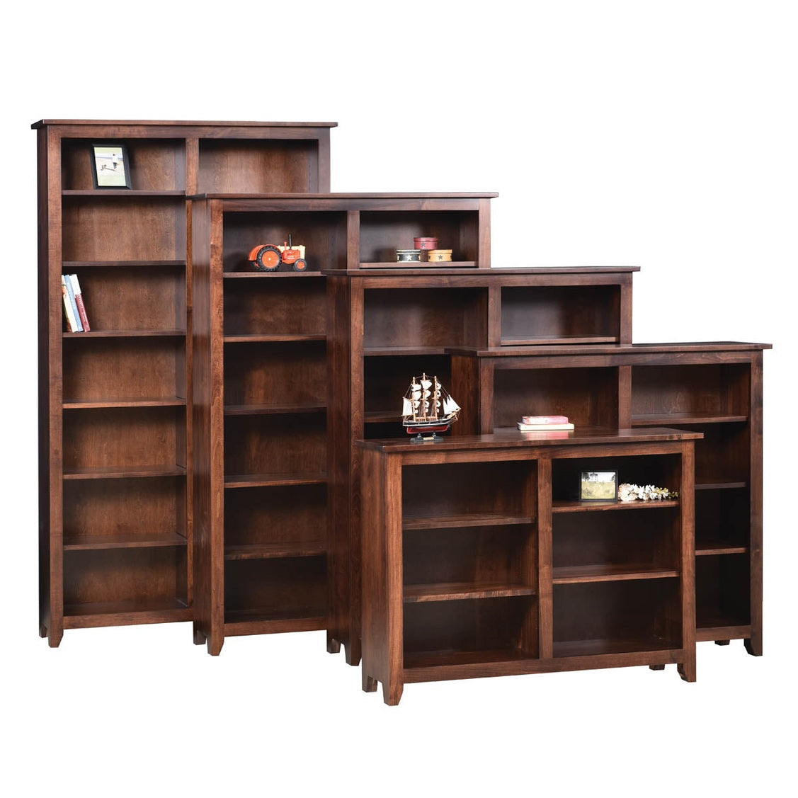 Modern Mission Bookcases