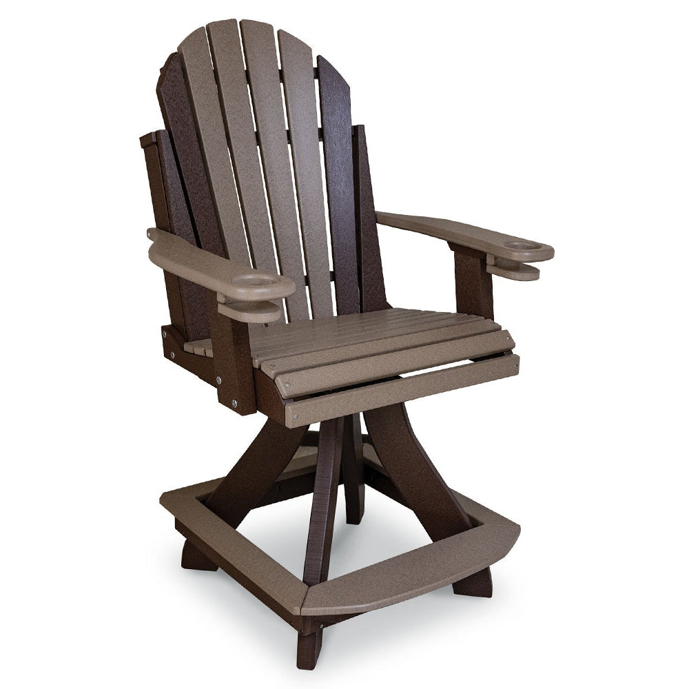 Adirondack Swivel Counter Chair