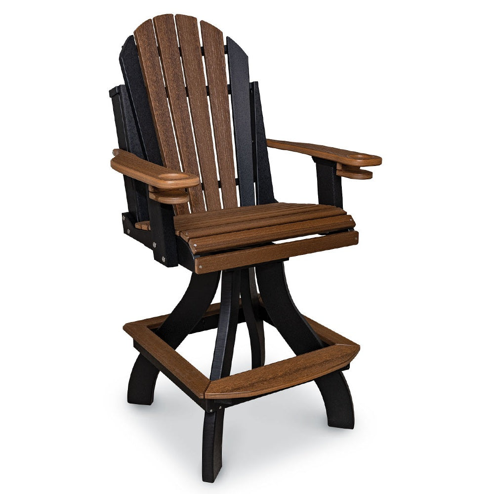 Adirondack Swivel Bar Chair