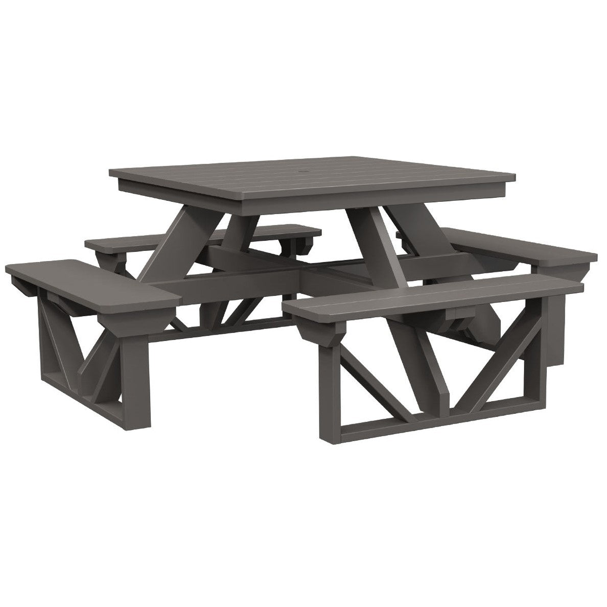 Park 44" Square Picnic Table