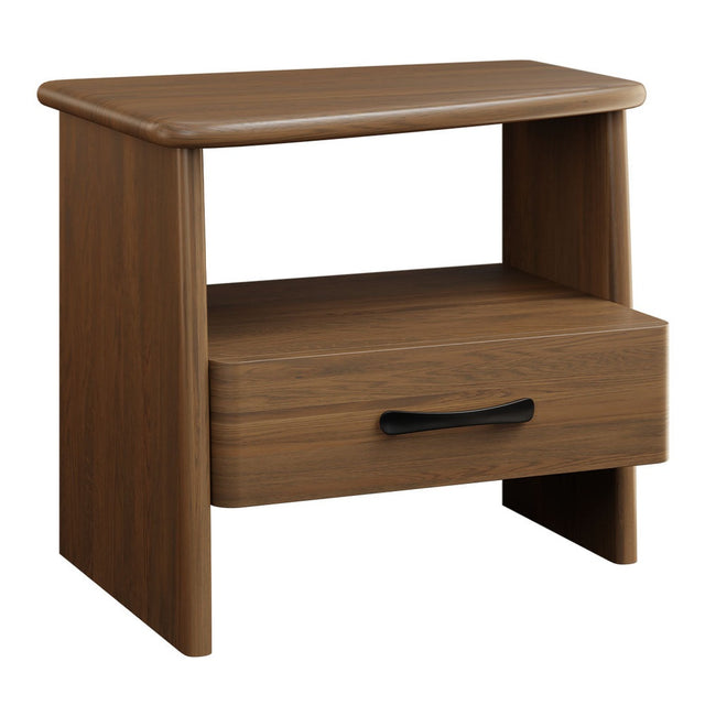 Pueblo 1 Drawer Nightstand Curved