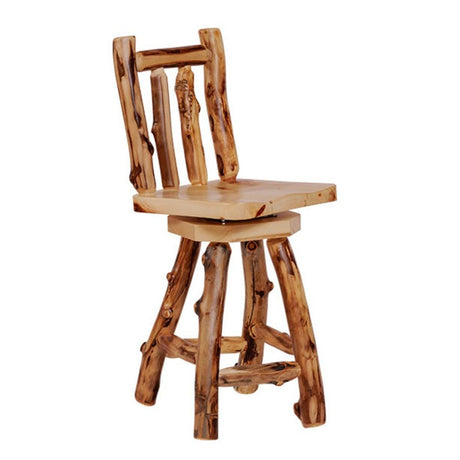 Rocky Mountain 24" Swivel Bar Stool - Aspen