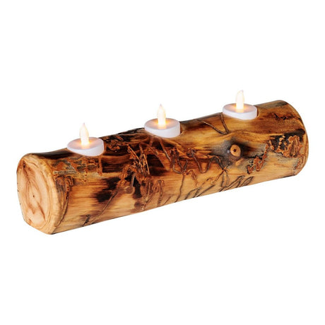 Rocky Mountain Candle Holder - Three Candles