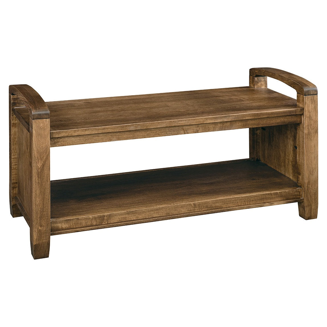 Rosemont Hall Bench - Open Shelf