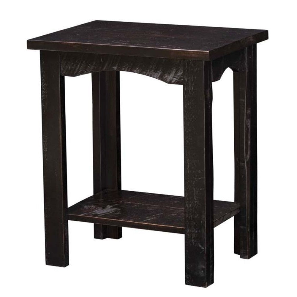 Roughcut Maplewood Chairside Table