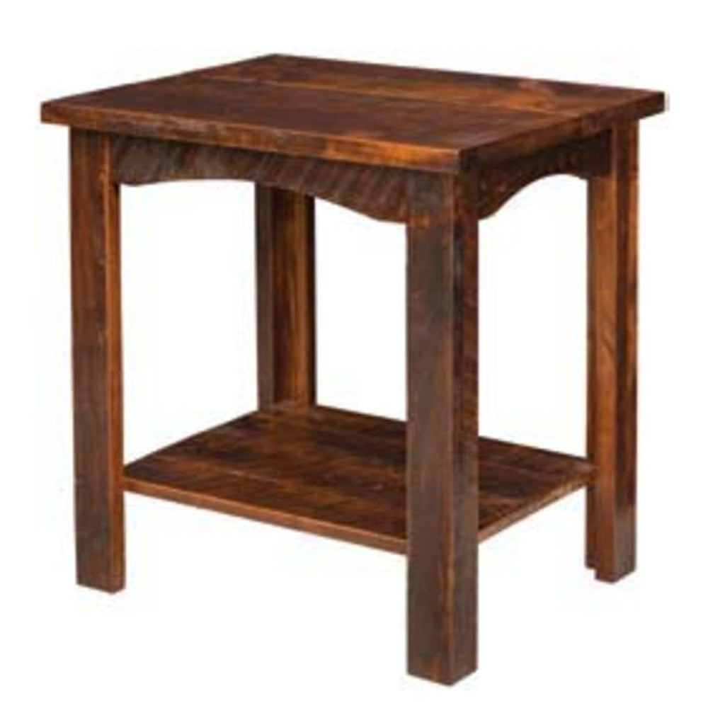 Roughcut Maplewood End Table