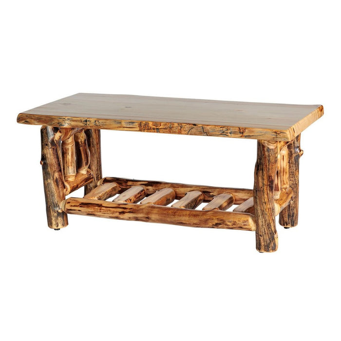 Rustic Mission Coffee Table - Aspen