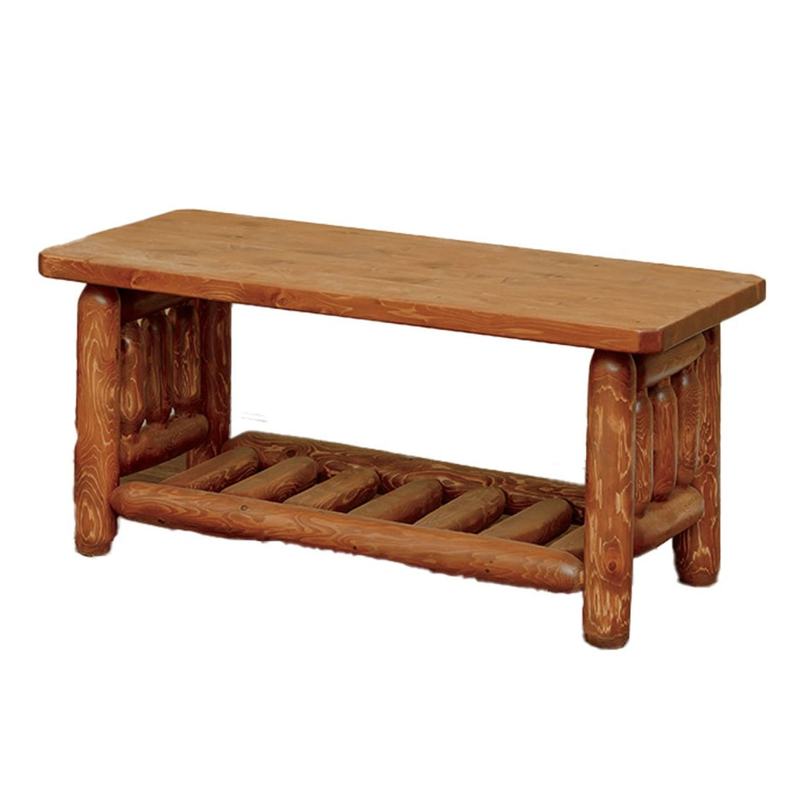 Rustic Mission Coffee Table - Cedar