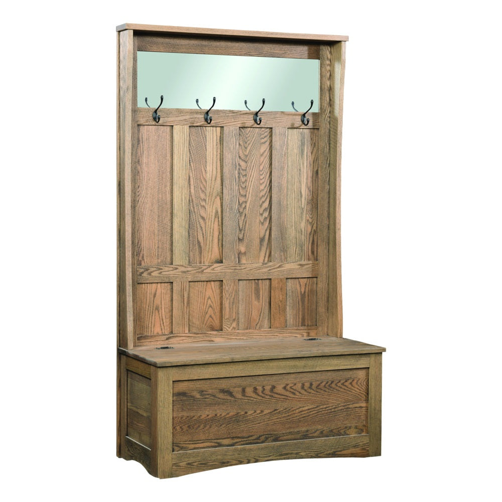 Shaker Hall Seat - 42"W