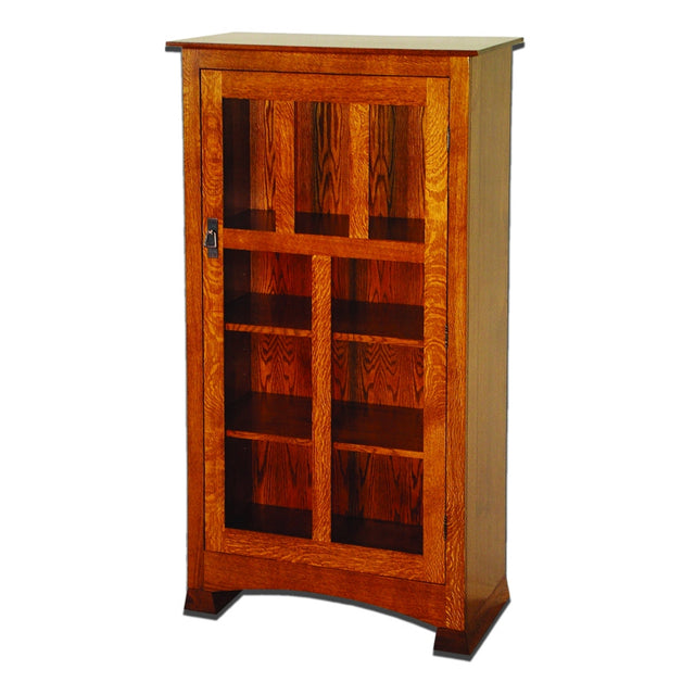 Single Door Tall Bookcase