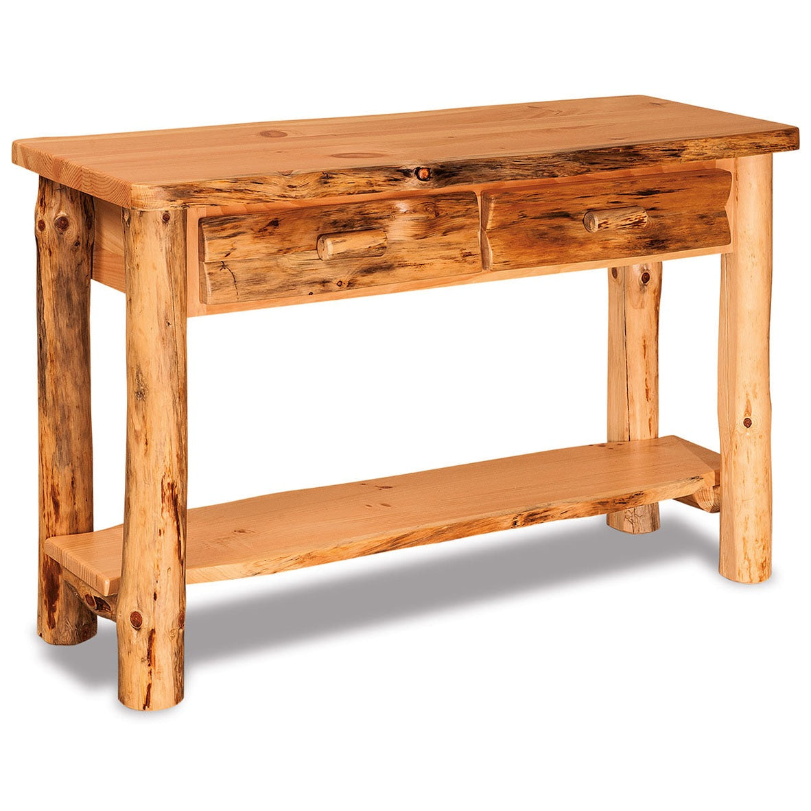 Sofa Table with Drawers