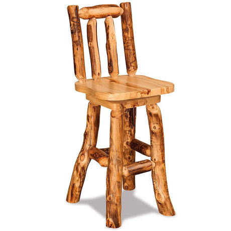 Swivel Bar Stool with Back