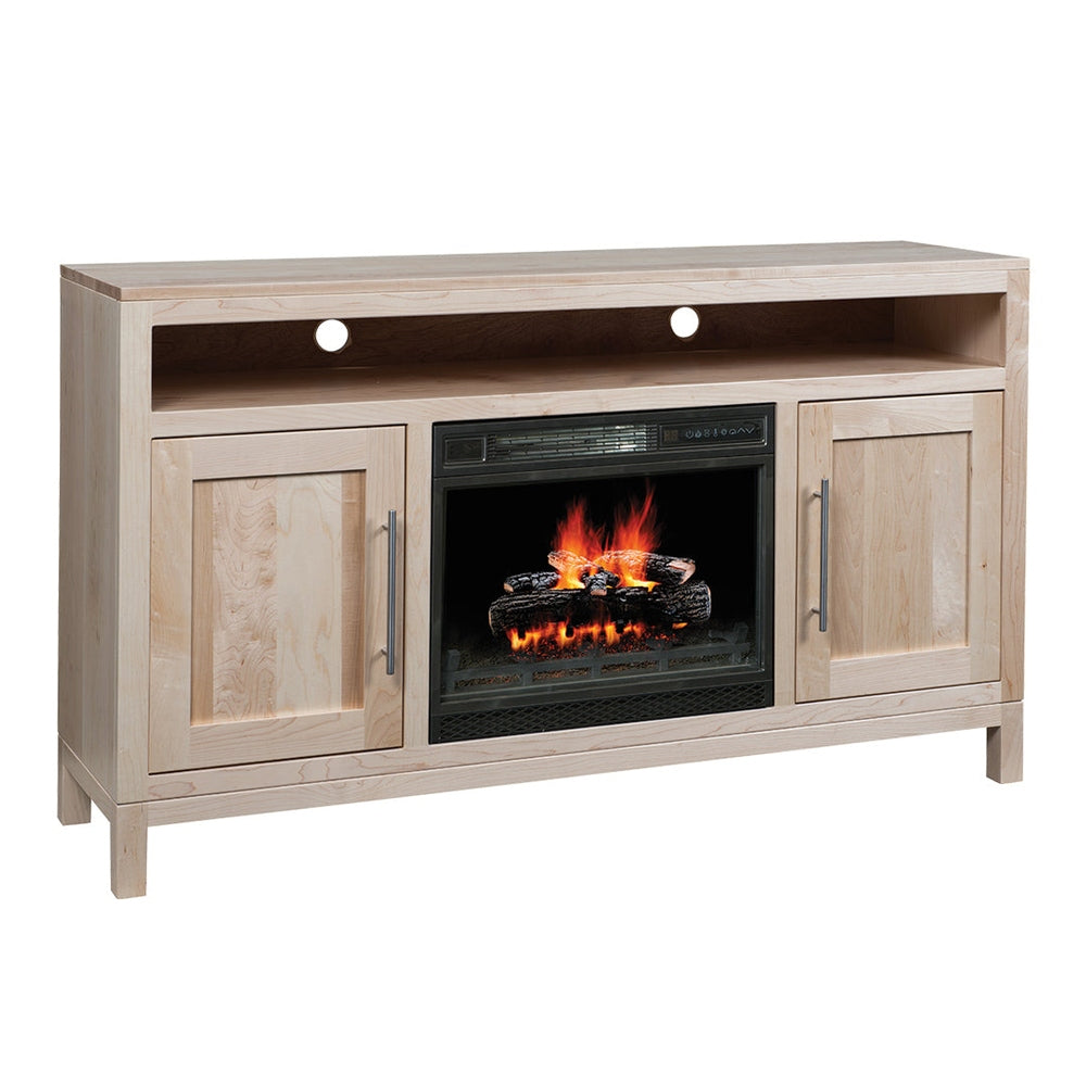 Vienna TV Stand with Fireplace