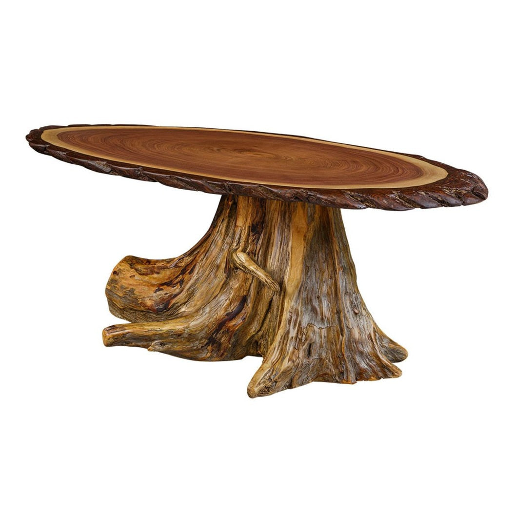 Walnut Swamp Art Coffee Table