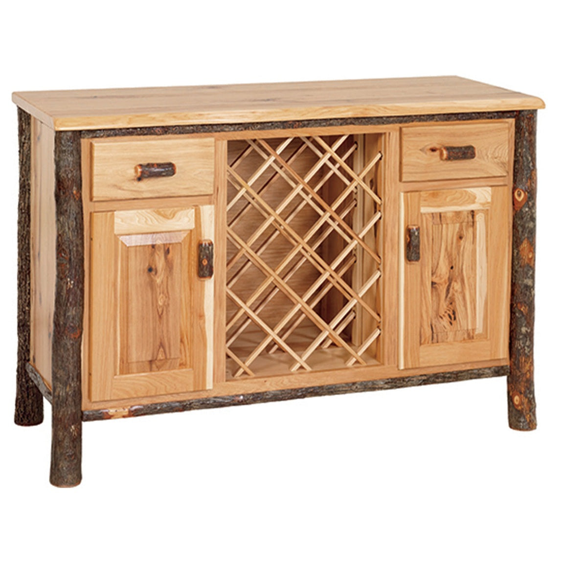 Wavy Edge Wine Cabinet