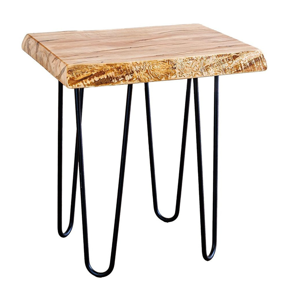 Wishbone End Table - Ambrosia Maple