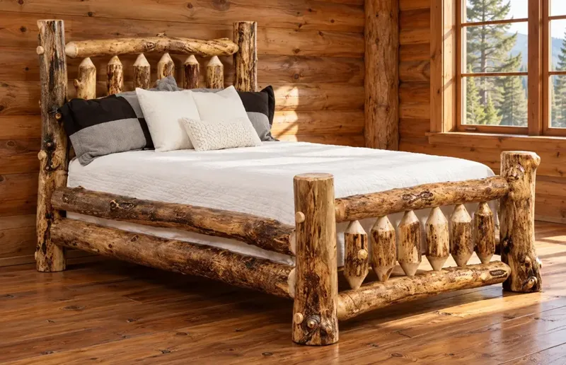 Aspen bedroom room visualization