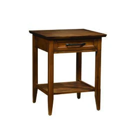 Glenwood Bedside Table with Shelf