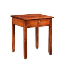 New Salem Bedside Table with One Drawer