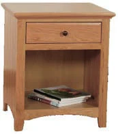 Salem One Drawer Nightstand