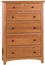 Salem 33" Six Drawer Chest