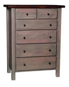 Sawyer Wood 44 1/2" 6 Drawer Chest