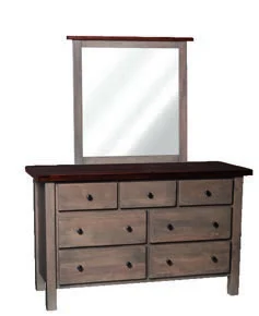 Sawyer Wood 55 3/4" Dresser