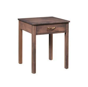 Vermilion Bedside Table