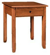 Bradford Bedside Table with One Drawer