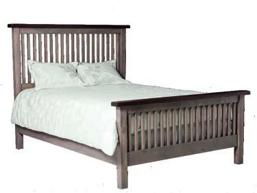 Sawyer Wood Slat Bed
