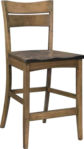 Dalton Hardwood Bar Stool