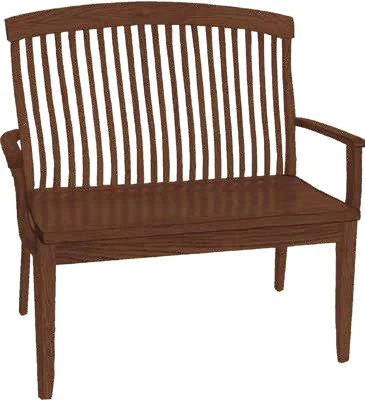 Empire Hardwood Bench