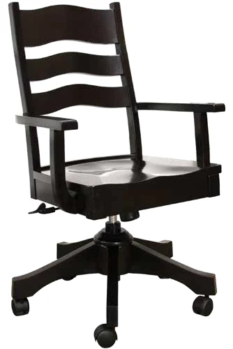 La Salle Hardwood Desk Chair
