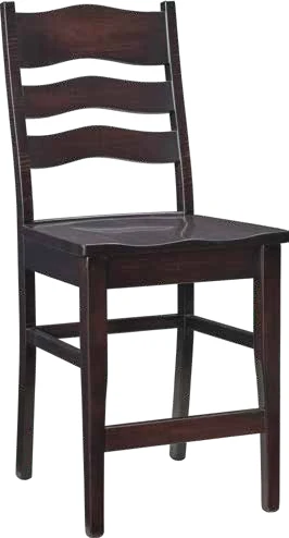 La Salle Hardwood Bar Stool