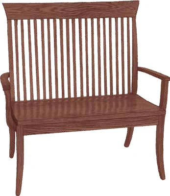 Shaker Hardwood Bench