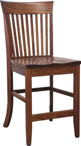 Shaker Hardwood Bar Stool