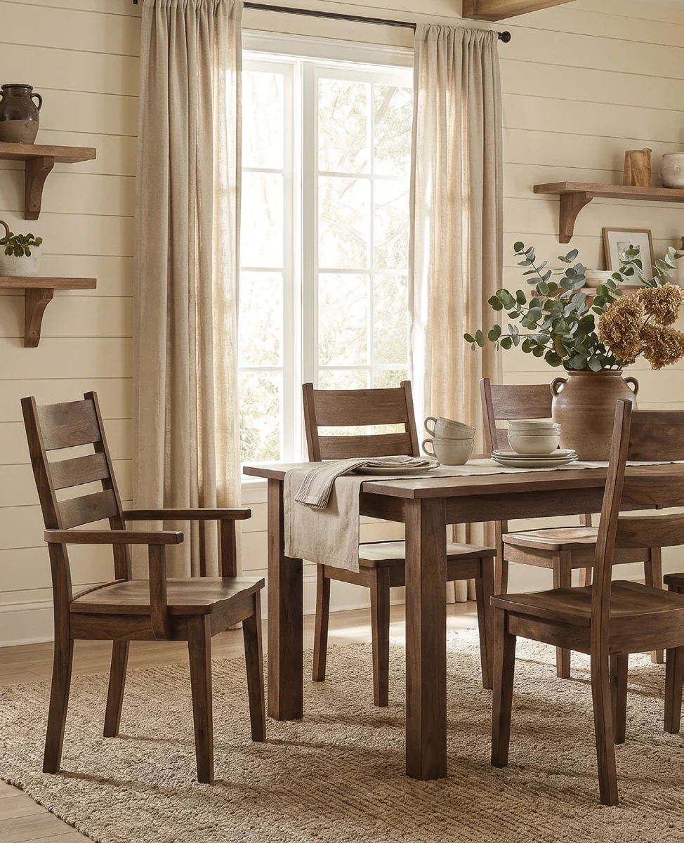 Harris Leg Hardwood Dining Table